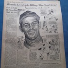 Baltimore Orioles 1956 Willy Miranda by Lou Darvas Baltimore Md  — photo 5
