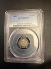 1843 Liberty Seated Half Dime H10C PCGS XF45 -No Reserve Nice toning
