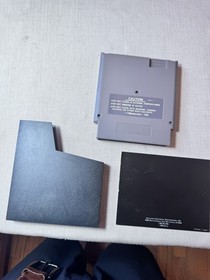 Nintendo NES Rescue: The Embassy Mission Game Cartridge With Manual & Cover