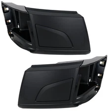 Bumper Face Bar Ends Extensions Set of 2 Front Driver & Passenger Side Pair