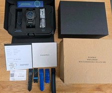 Panerai Submersible Carbotech 42mm Carbon Watch PAM00960 Full Set with extras