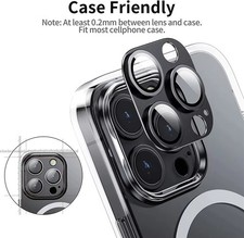 Pack For iPhone 14/15/16/17 Metal Camera Lens Protector Cover