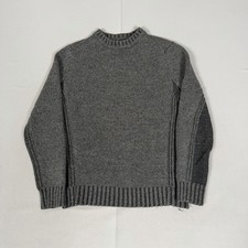 Maglione maglione maglia lana di agnello Henri Lloyd pullover vela casual retrò anni 90 M