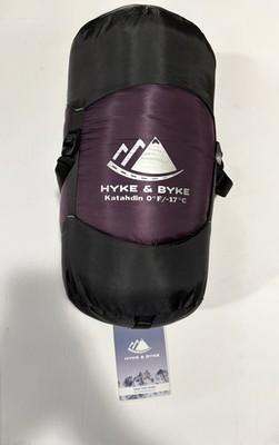 Hyke &Byke Katahdin 0°F Sleeping Bag With Advanced Synthetic