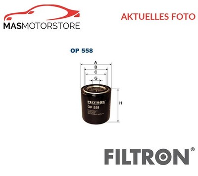MOTOR ÖLFILTER FILTRON OP558 P FÜR CHERY TIGGO 3 1.8 1.8L 97KW