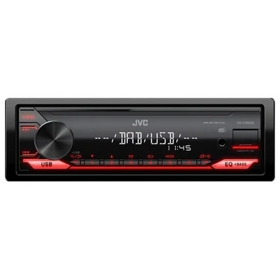Autoradio Jvc Kd X182Db, Noir Et Rouge - Photo 1/4