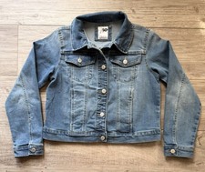 EUC So Girls Blue Denim Jacket 14 Plus