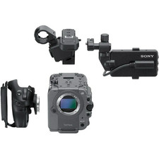 Sony Cinema Line FX6 4K Full-Frame Pro Camcorder w/Top Handle, 3.5in LCD