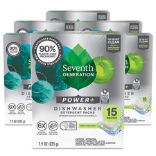Seventh Generation Dishwasher Detergent Packs...