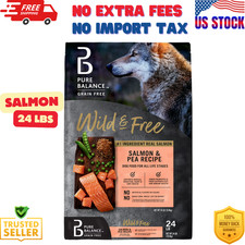 Pure Balance Wild  Free Grain-Free Salmon  Pea Recipe Dry Dog Food, 24 lbs