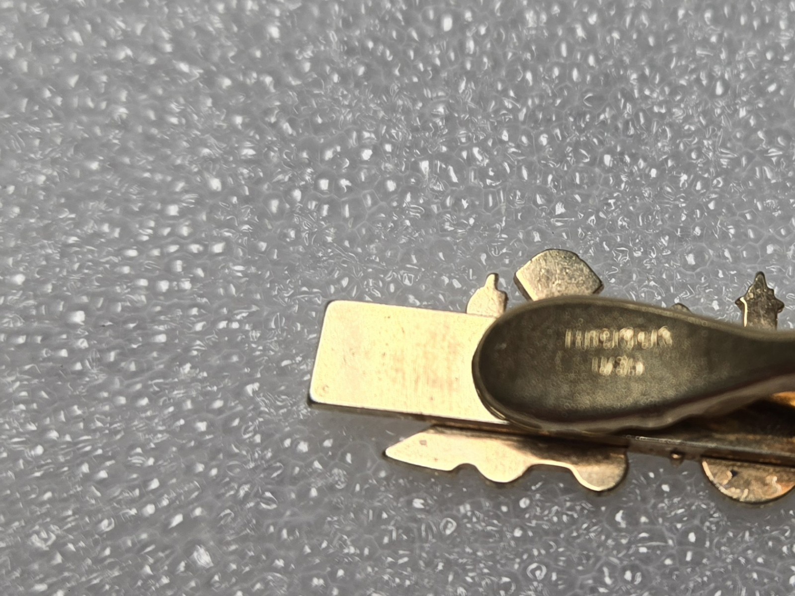 SIGNED TRAIN ENGINE TIE BAR HICKOK - image 3