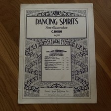 Antique Dancing Spirits C.Bohm No. 1003 Piano Sheet Music Century Music Publish