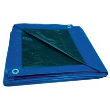 Standard Duty Tarp, 19 Ft X 19 Ft 6 In, 5.1 Mil, Blue, Polyethylene, 5Wtk6