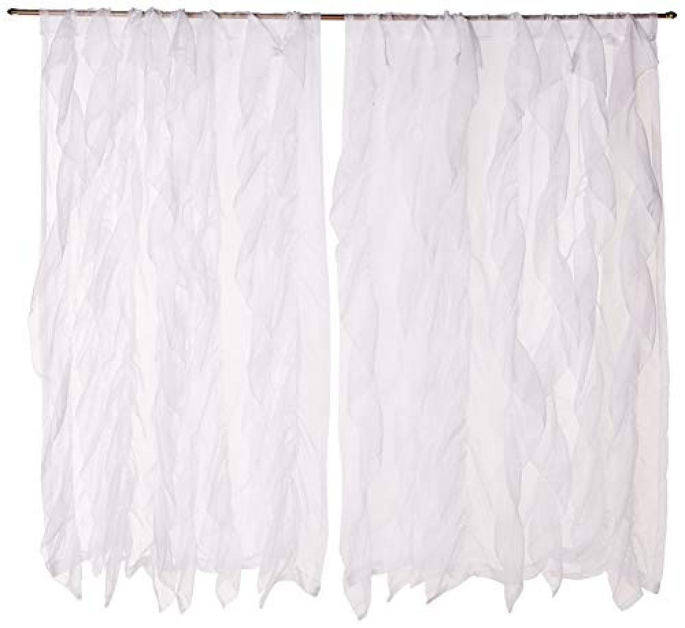 (TG. 127L x 213A cm (2 Pannelli)) Sweet Home Collection 2 Tende Verticali Arricc