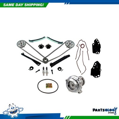 DNJ TK4174MWP Timing Chain Kit with Water Pump For 07-09 Ford 5.4L V8 SOHC 24V
