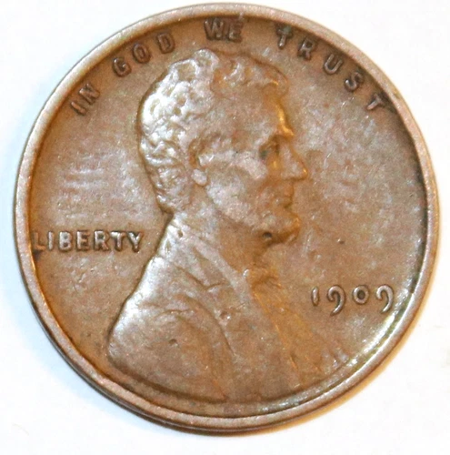 1909-P Lincoln Wheat Cent - Extra Fine - #0161E