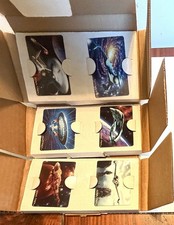 Vintage Star Trek 1995 Hamilton Collection Porcelain Card Set Of 6 Very Rare