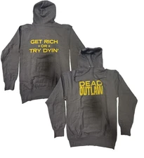 DEAD OUTLAW Broadway Musical + LOGO HOODIE +NEW!!! ORIGINAL MERCHANDISE