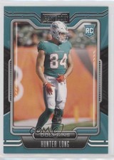 2021 Panini Playbook Rookie Purple Hunter Long #173 0jk3