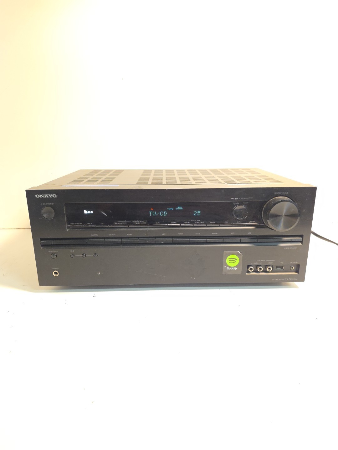 Onkyo TX-NR626 Home Theater 7.2-Channel Receiver Black - No 