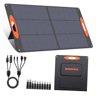  N-Type 16BB 100W Portable Solar Panel 18V Mono ETFE Foldable Solar SO-F100W