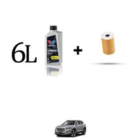 Set ÖLfilter Und 6L FüR Hyundai Tucson II 2.0 Crdi 136Kw Von 2015