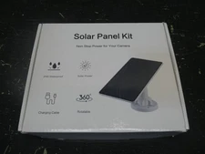 Solar Panel Kit Non Stop Power For Your Camera IP65 Water Proof 360 Rotatable
