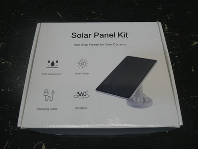Solar Panel Kit Non Stop Power For Your Camera IP65 Water Proof 360 Rotatable