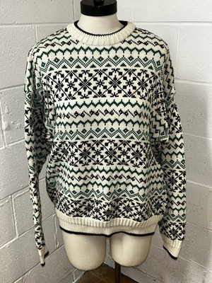 VTG Christopher Hayes Sweater XL Grandpa Cosby Cotton Knit Pullover E3