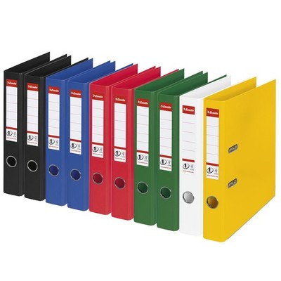 624162 10 Stück Aktenordner N ° 1 Power PP 50 mm Farben sortiert Vivida