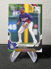 Mookie Betts 2026 Topps Now Road to Opening Day Green Foil #OD-272 /99 Dodgers