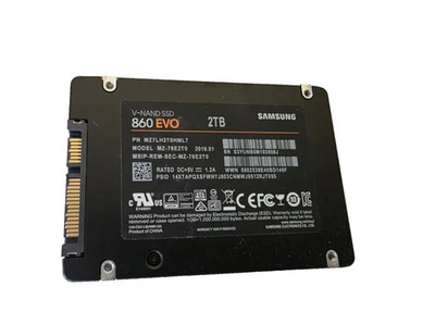 Samsung 860 EVO 2TB 2.5'' SATA III Internal SSD Solid State Drive