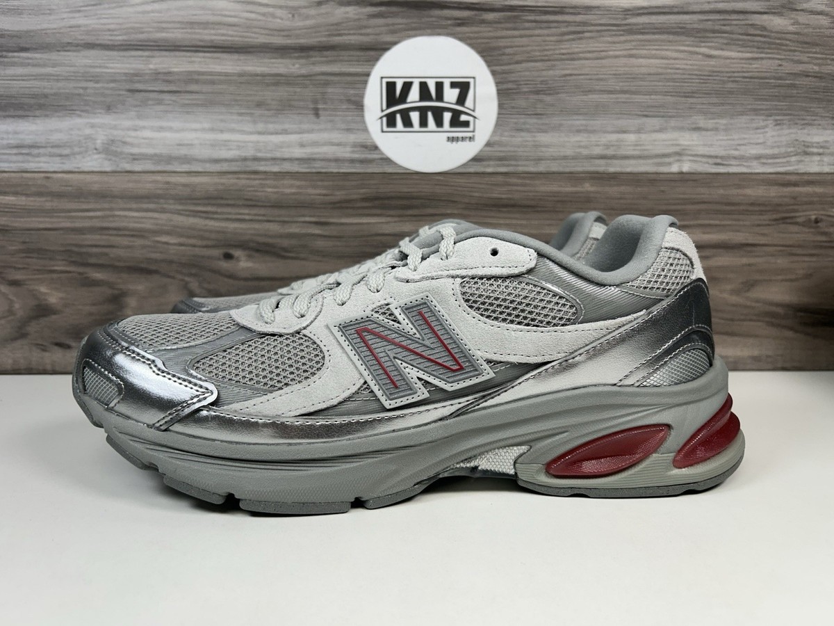 NEW BALANCE 2010V1 Classics 'Silver Beige' Grey Red Men's U20108WP