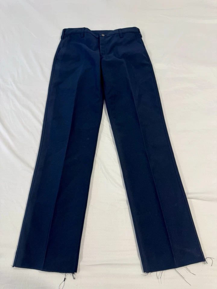 Workrite FR Pants Size 35X Flame Resistant Nomex ARC 6.6 Firefighter Navy Blue - Image 2 of 4
