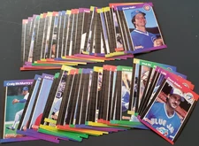 1989 DONRUSS BASEBALL TRADING CARDS 331-660 YOU PICK 50% OFF 2+ FREE SHIPPING