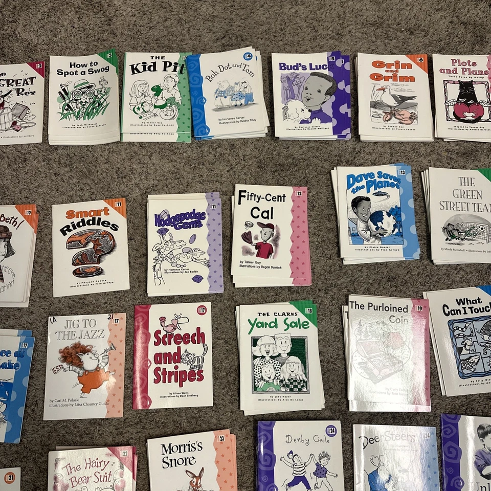 Phonics Practice Readers Grade 1 Lot 40 Titles & 150 + Books Harcourt Brace Foto 3 de 4