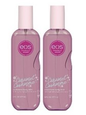 EOS Holiday Body Mist - Caramel Cashmere- 6 fl oz LOT OF 2  NEW