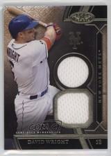 2015 Topps Tier One Relics Dual Swatch /50 David Wright #DSR-DW 19m2