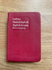 Vintage Collins DEUTSCH-ENGLISH ENGLISH-GERMAN Pocket Dictionary 1969