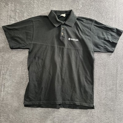 Nintendo Gamecube Pomodoro Polo Shirt Schwarz Herren Gr. L Vintage Schwarz Promo