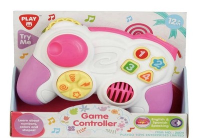 PlayGo Game Controller Developmental Baby Toy Numbers & Letters Multicolor 12m+