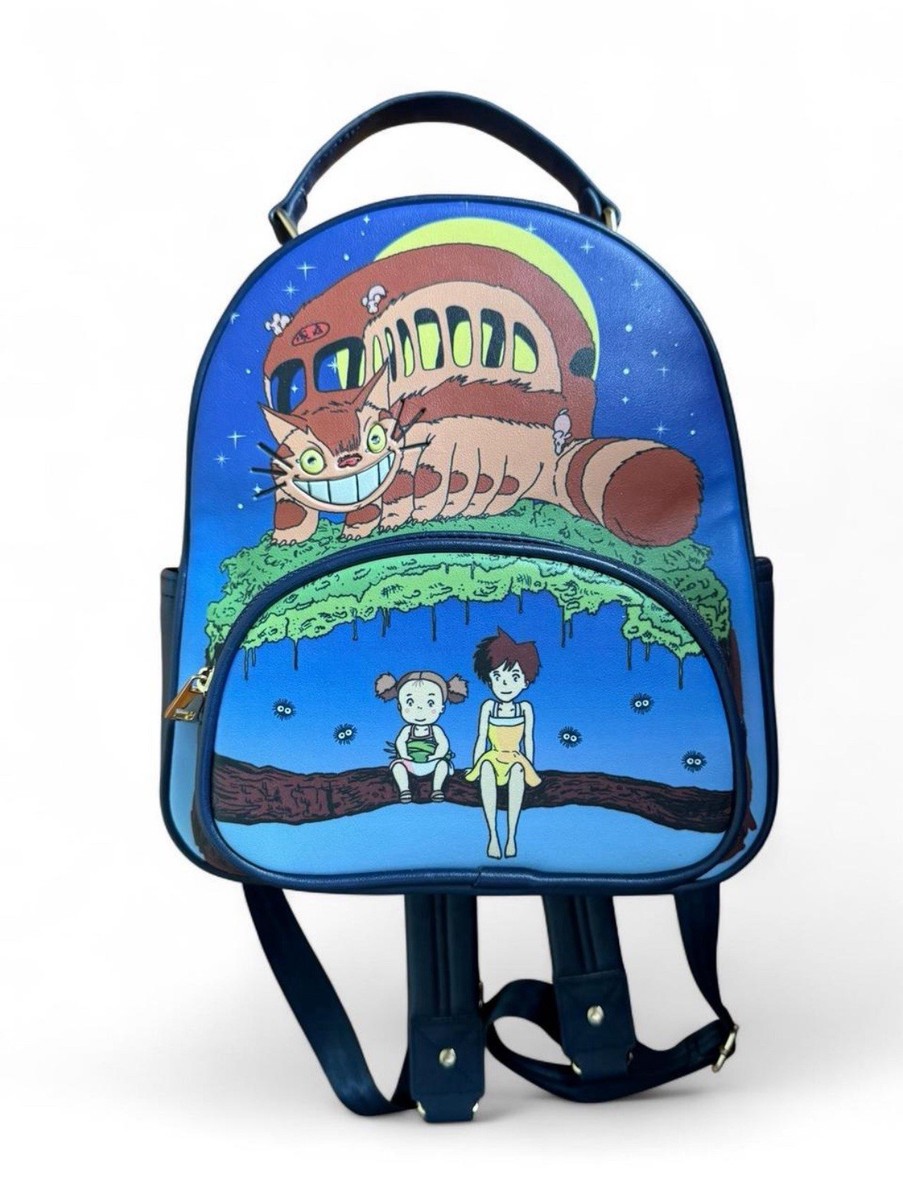 My Neighbor Totoro Dark Blue Mini Backpack Her Universe Studio Ghibli My Neighbor Totoro Sleeping Mini  main image 3