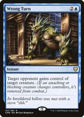 Wrong Turn - NM MTG Commander Legends