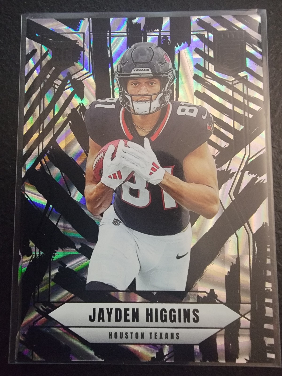 2025 Panini Donruss Elite Jayden Higgins #134 Razzle Dazzle Rookie Card RC