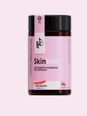 SkinHair 60 Kapseln Haar-, Haut- & Nägelergänzung mit Hyaluronsäure & Biotin