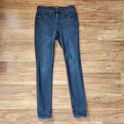 High Rise Legging Dark Wash Jeggings | eBay