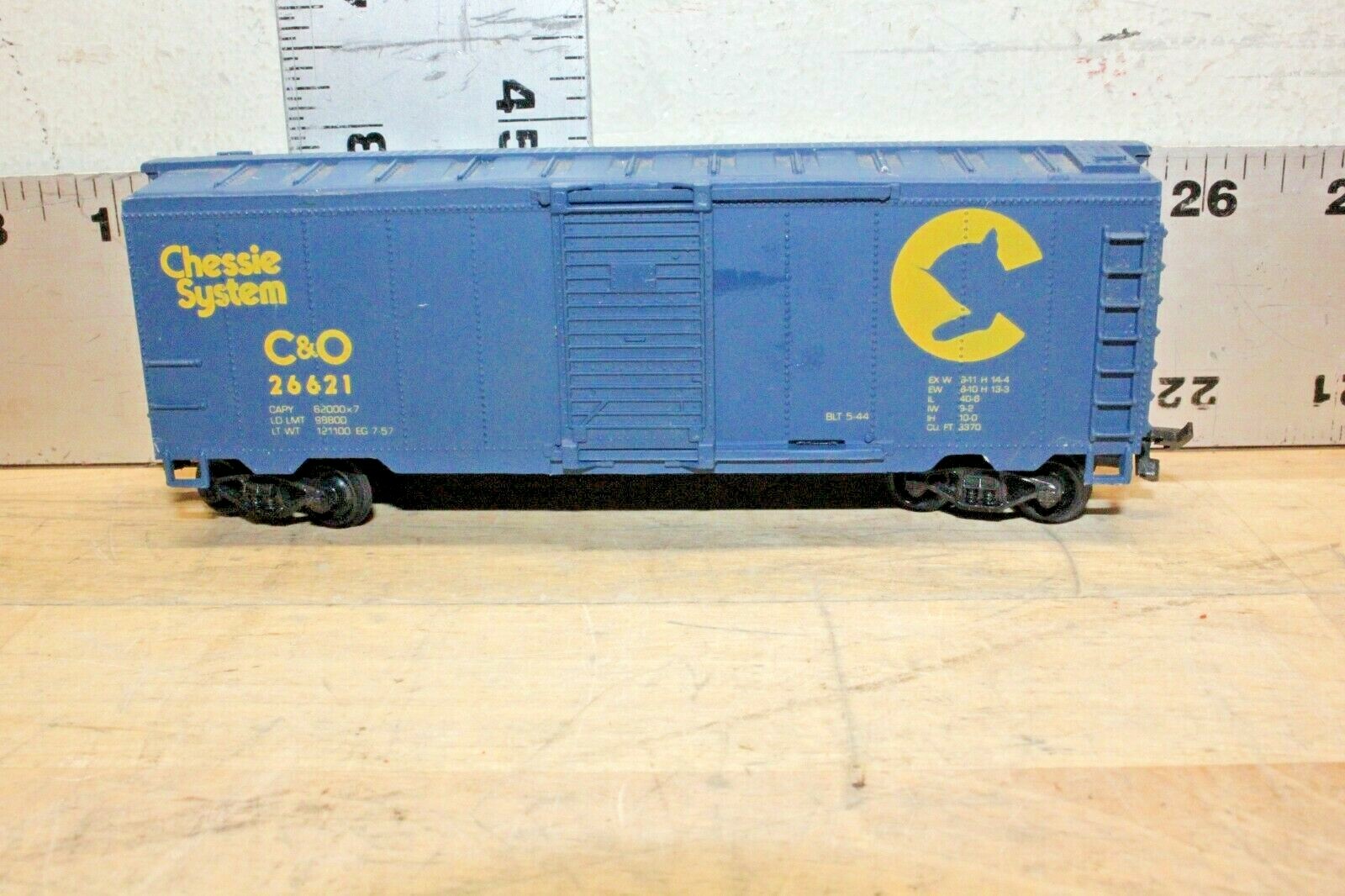 LifeLike HO Scale Chessie System C&O 26621 Box Car eBay