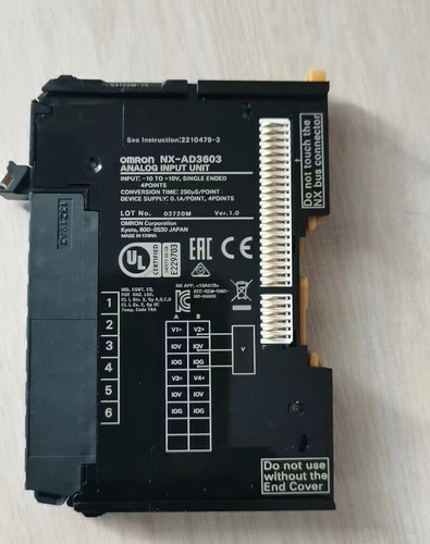 1PCS New Omron NX-AD3603 Analog Input Unit Fast Shipping US Free TAX - Picture 2 of 2