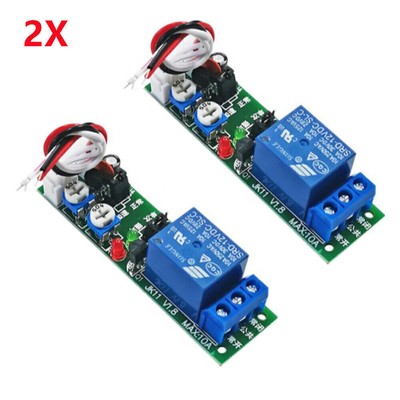 12V Verstellbar Zeitrelais Modul Verzögerungsschalter Delay Turn on/off'Schalter