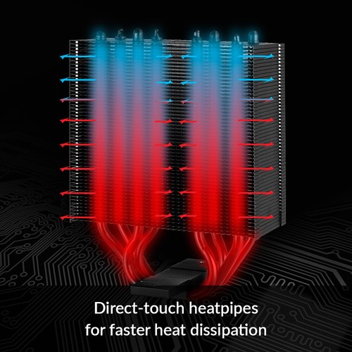 ARCTIC Freezer 34 eSports DUO Tower CPU Cooler with BioniX PSeries B-Stock - Afbeelding 8 van 9